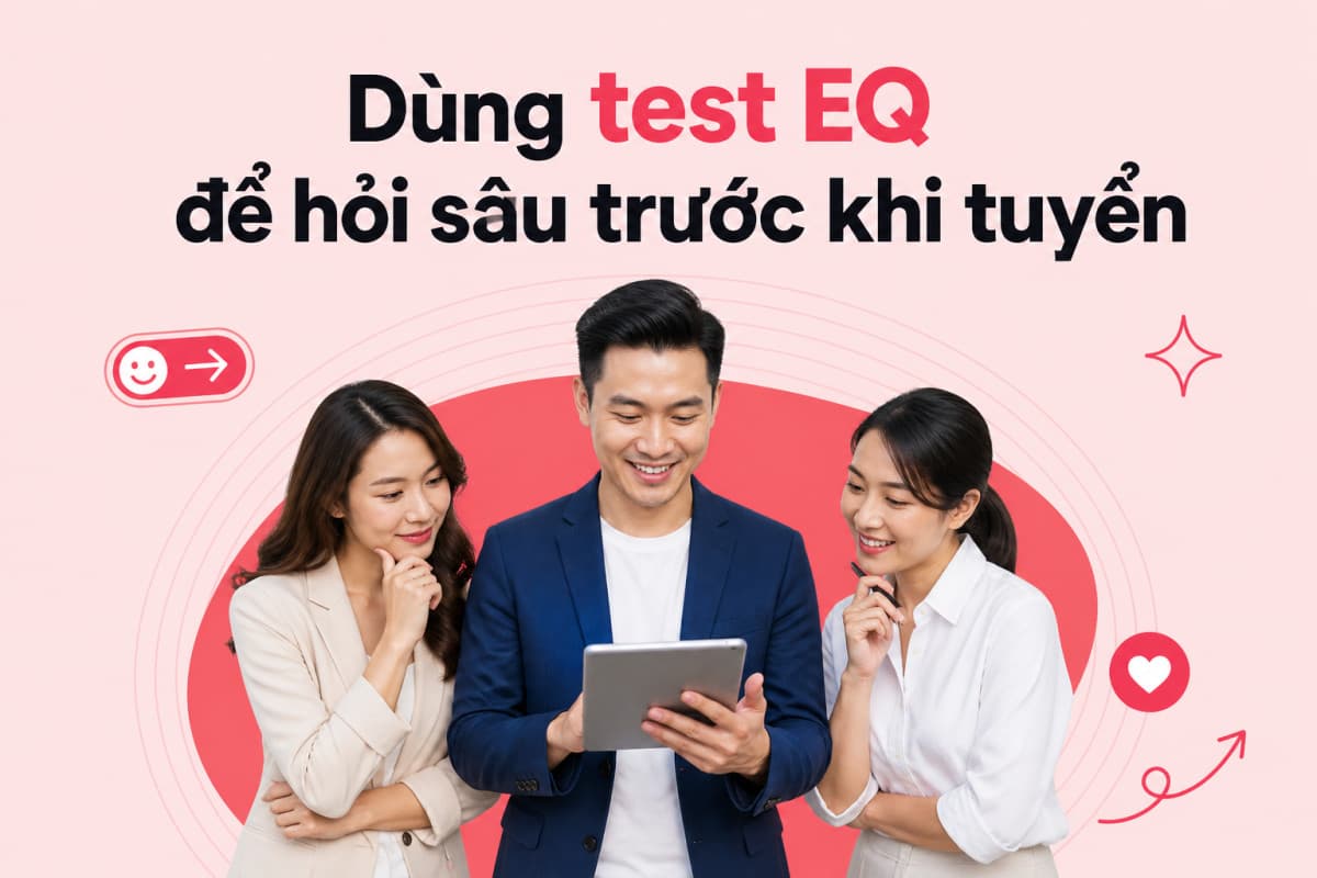 Cách test EQ trong tuyển dụng và chọn ứng viên phù hợp