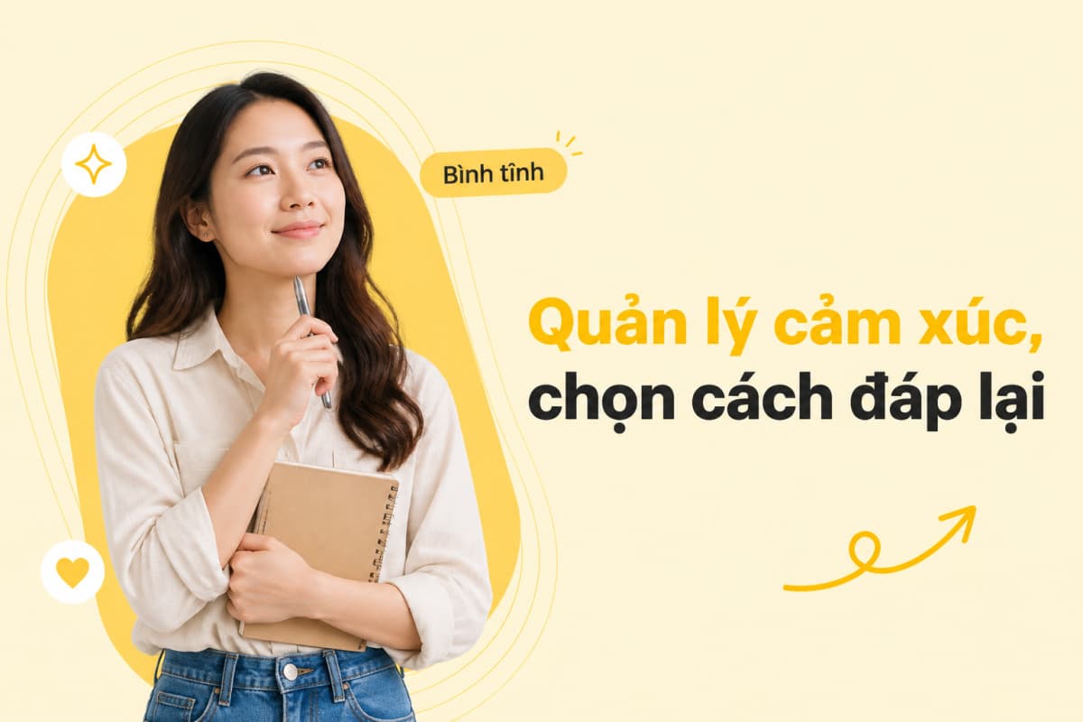 13 cách rèn luyện kỹ năng quản lý cảm xúc hiệu quả