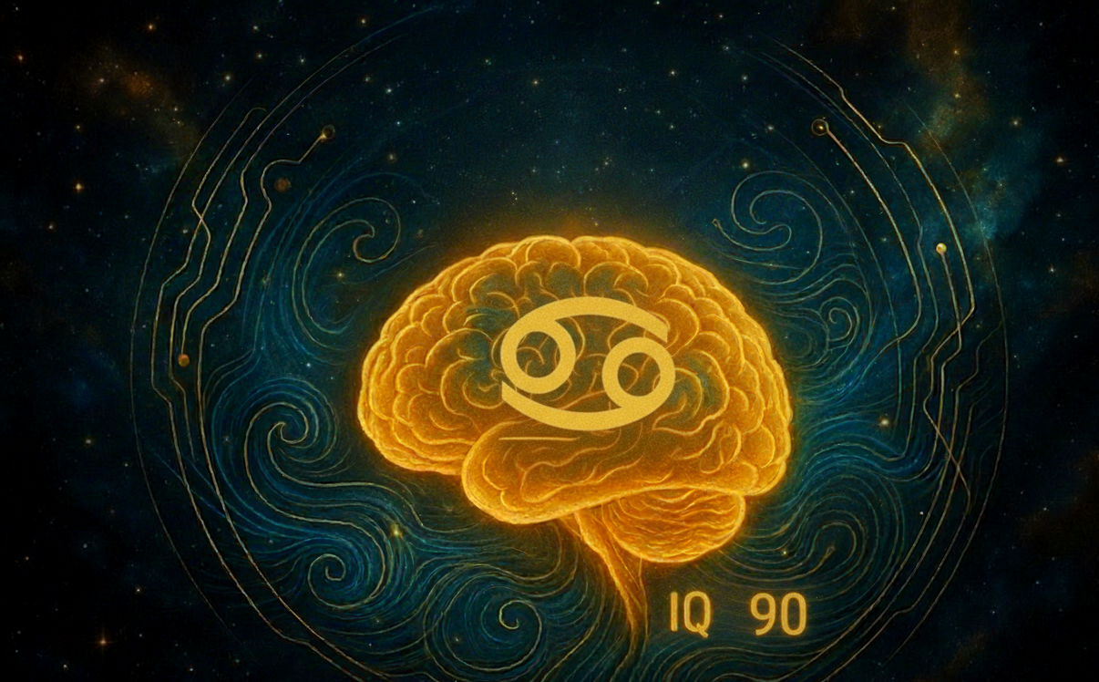 Cung Cự Giải (22/6 – 22/7) – Chỉ số IQ 90