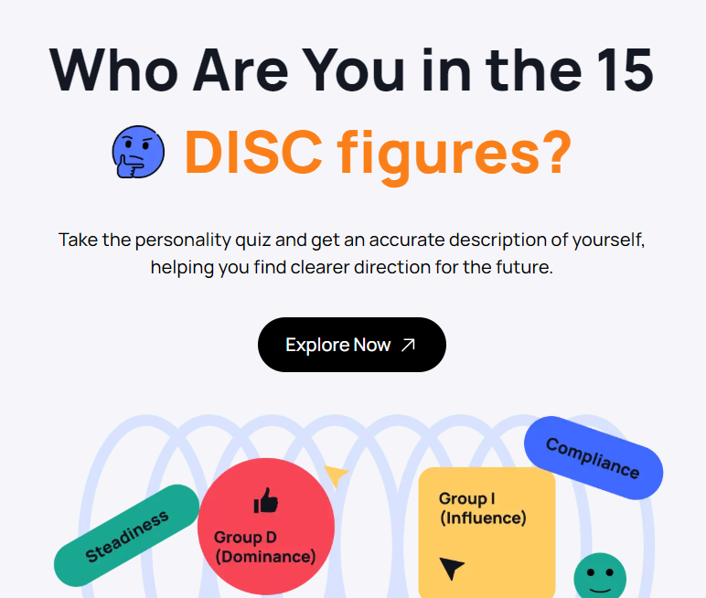 DISC, for example, aims to help individuals know their patterns at work